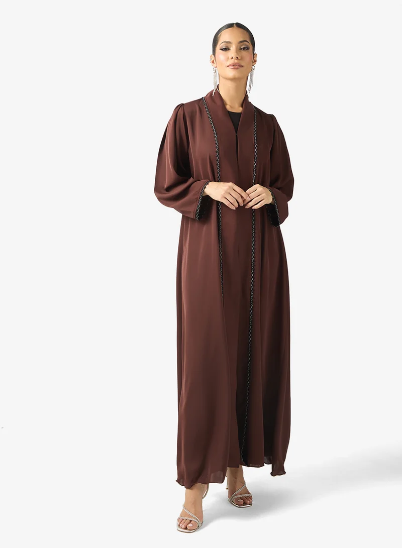 Shawl Collared Abaya & Sheila