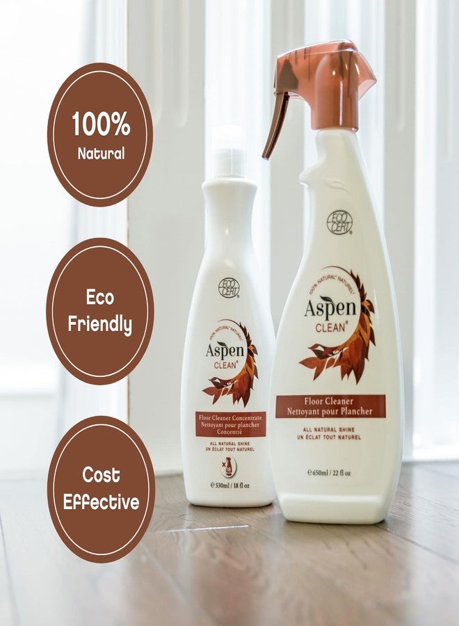 AspenClean Natural Floor Cleaner Concentrate | Makes 18 Bottles | EWG Verified | Safe for Tile, Wood & Laminate | 18 fl oz - Image 3
