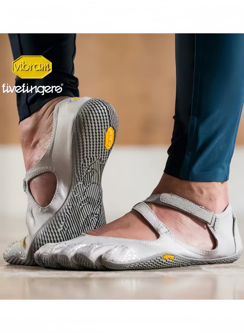 Vibram FiveFingers حذاء فيبرام بخمسة أصابع للنساء، مناسب للتمارين الداخلية، الرياضة، اليوجا، بيلاتس، بسادة ناعمة، مضاد للانزلاق، حذاء تدريب للرقص، VSOUL - Image 1