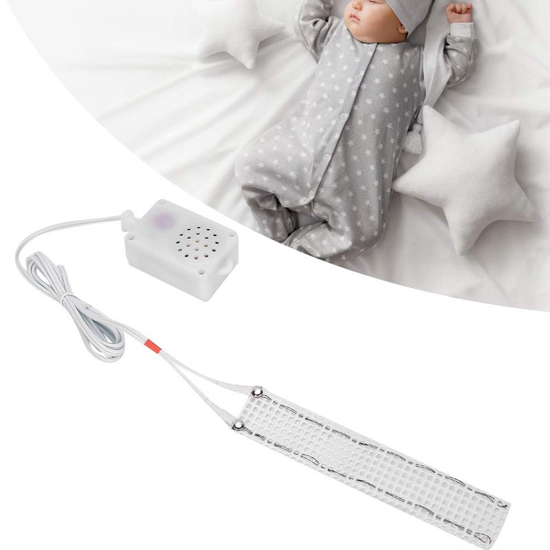 klarako Bedwetting Alarm Urine Sensor Urine Bedwetting Alarm Reusable Bedwetting Sensor Volume Adjustable Pull Resistant Wet Diaper Reminder Bedwetting Alarms - Image 5