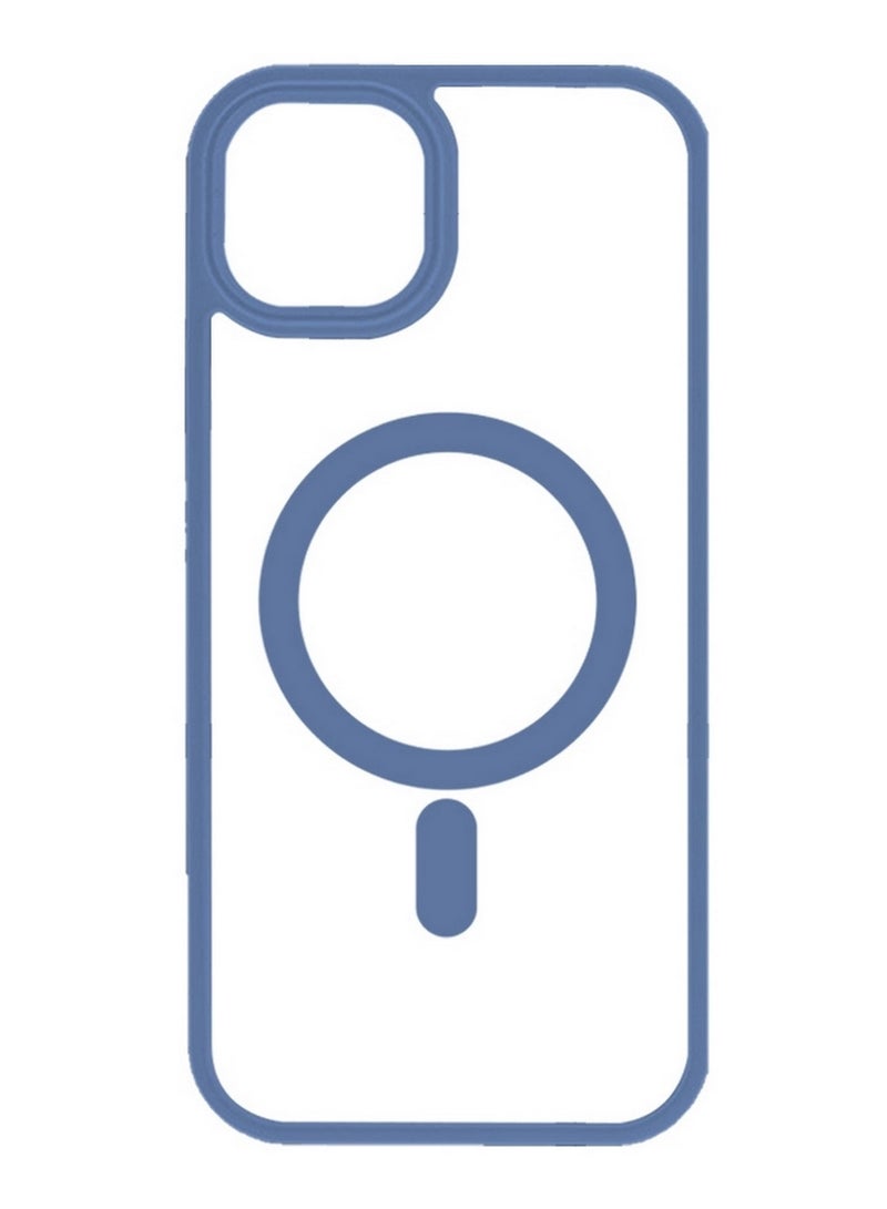 CATANES Magnetic Slim Protective Case for iPhone 15 - with Wireless Charging Support - Light Blue - Image 5