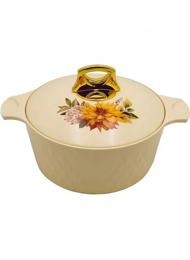 BASURRAH 3-Piece Thermal Food Container Set with Tight-Fit Lids – Double Insulation Keeps Food Hot or Cold, Capacities 1000/1500/2500 ml, Perfect for Serving and Storing Meals - Image 3