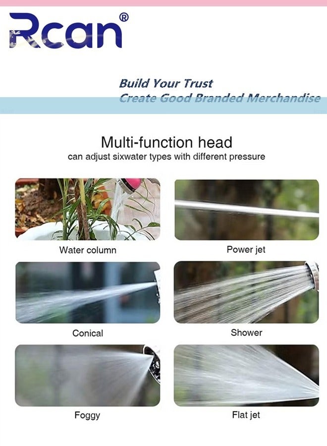 Rcan Retractable Garden Hose Reel Convenient 15 M Portable Hose with Universal Joint for Versatile Watering Cleaning and More - Image 5
