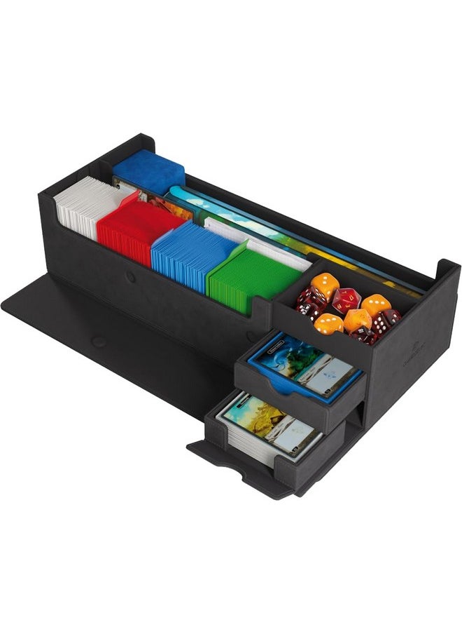 Gamegenic Gamegenic Cards’ Lair Pro 1000+ Convertible Gaming Box - Premium Storage and Organization for Serious Gamers, Holds Cards, Deck Boxes, and Accessories, Black Color, Made  - Image 4