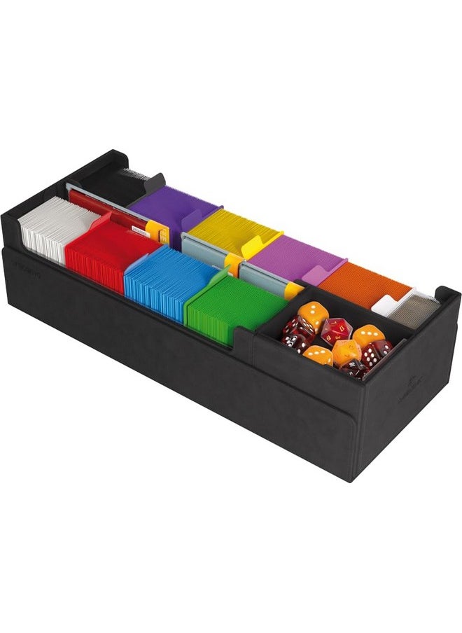 Gamegenic Gamegenic Cards’ Lair Pro 1000+ Convertible Gaming Box - Premium Storage and Organization for Serious Gamers, Holds Cards, Deck Boxes, and Accessories, Black Color, Made  - Image 5