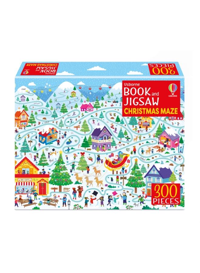 Usborne Book and Jigsaw Christmas Maze