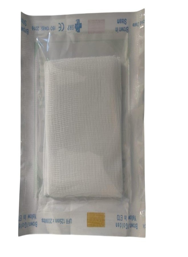 JOMED - Sterile Gauze swabs 7.5cm x7.5cm x 12ply (5pcs per pouch) - 05 pouch - Image 2