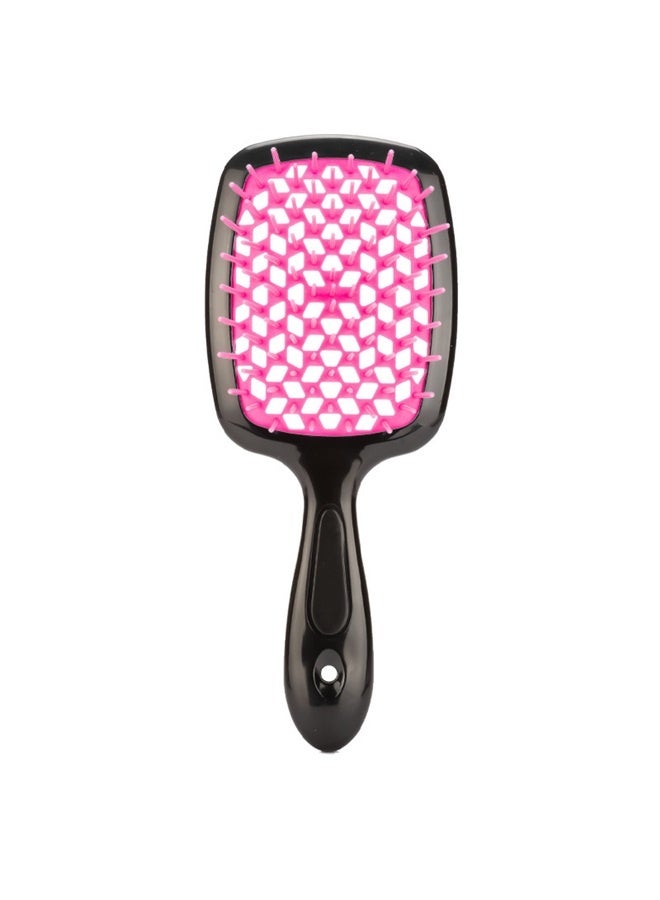 Anti Static Detangle Paddle Hairbrush Multicolor 20.5X3X8.5cm,Hair Comb (pink) - Image 1
