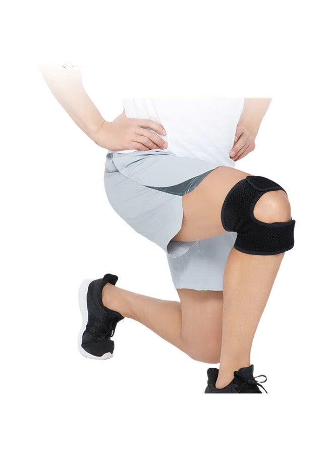 DM D&M Sports Knee Brace With Adjustable Patellar Strap For Running, Hiking, Professional Basketball, Meniscus Support, Imported, Single Pack - Image 1