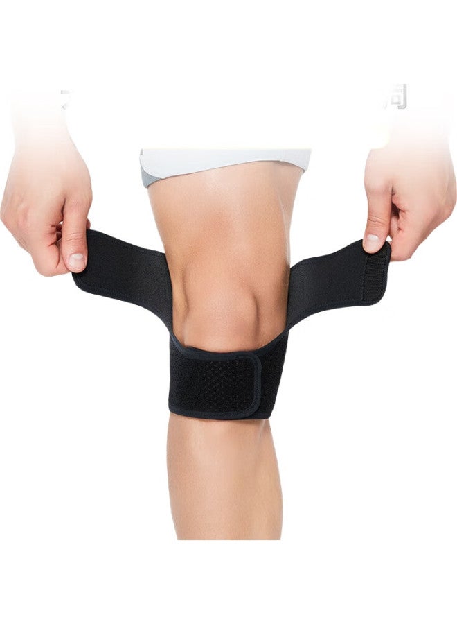 DM D&M Sports Knee Brace With Adjustable Patellar Strap For Running, Hiking, Professional Basketball, Meniscus Support, Imported, Single Pack - Image 2