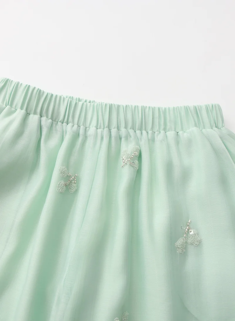 Balabala  Kids Girls Woven short sleeve suit for Women | Best Price UAE