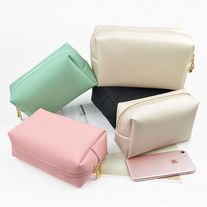 general Portable PU Waterproof Makeup Bag for Travel and Daily Use - Image 5