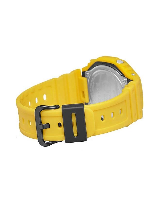 CASIO Analog Plus Digital Round Wrist Watch With Resin Strap GA-B2100C-9ADR  - Image 3