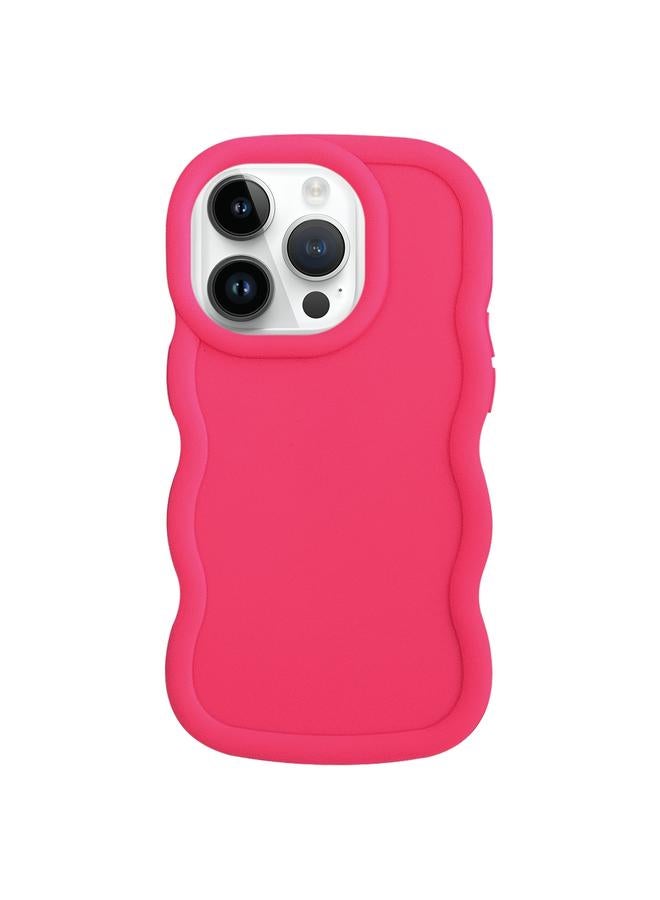 زبون جراب لهاتف iPhone 12 Pro Max، جراب هاتف TPU على شكل موجة كبيرة منتفخة - Image 1