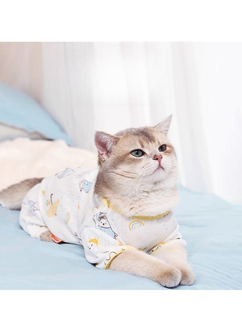 EBMINI Thin Anti Shedding Vest Cat Clothing  - Image 1