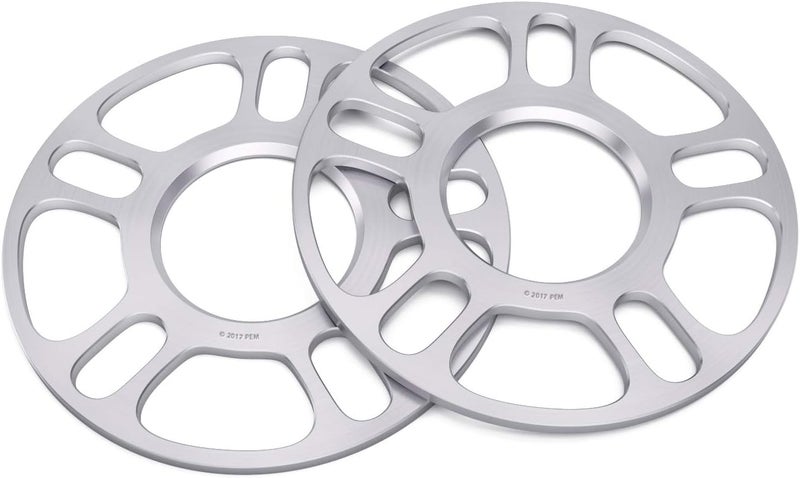 StanceMagic 2pcs 5mm 5x120 Hubcentric Wheel Spacers (72.6mm Bore) Compatible with BMW 318i 320i 325i 328i 335i M3 428i 435i M4 525i 528i 530i 535i M5 Z3 Z4 640i 645ci E36 E46 E90 E92 - Image 1