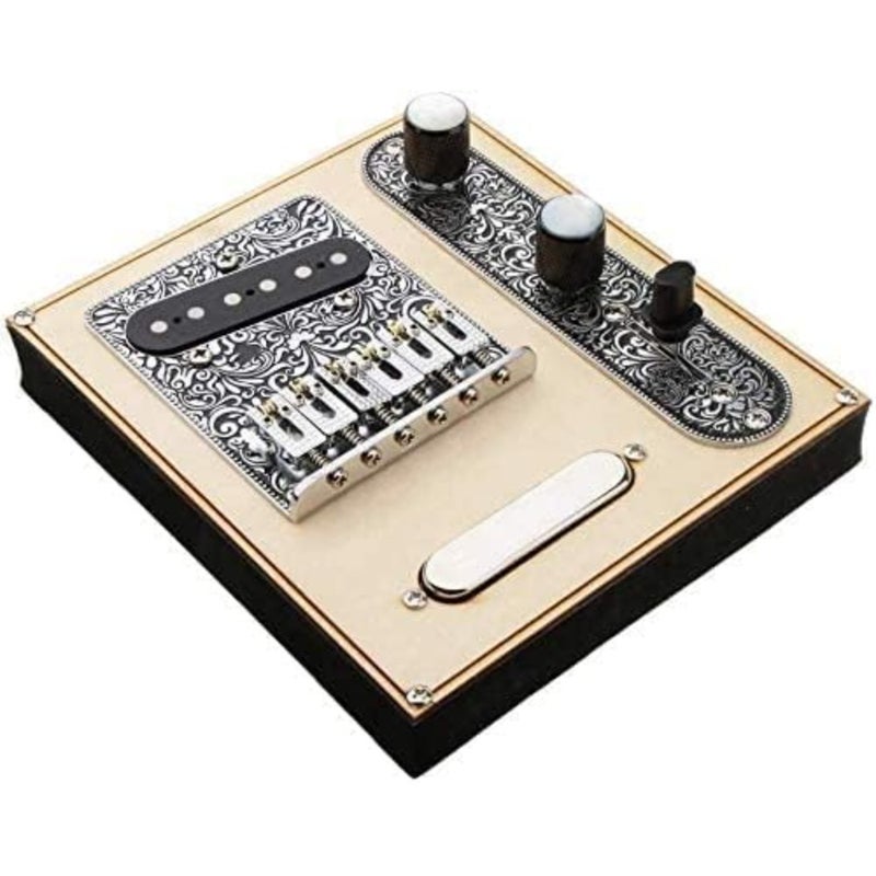 Replacement Guitar Control Plate Bridge Accessory Pre-Wired for Telecaster - Image 2
