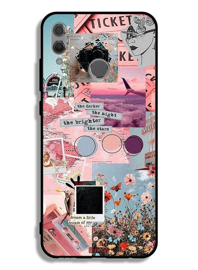 Tolwak Honor 10 Lite Protective Case Cover The Darker The Night The Brighter The Stars - Image 2