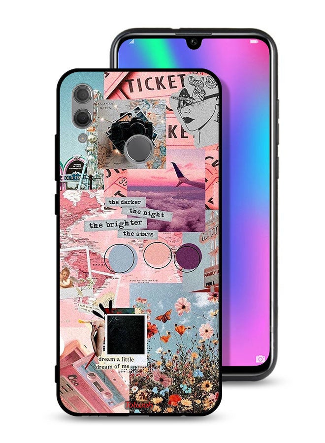 Tolwak Honor 10 Lite Protective Case Cover The Darker The Night The Brighter The Stars - Image 1