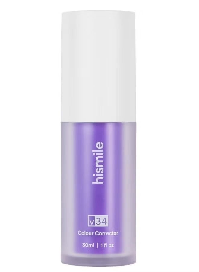 HiSmile V34 Colour Corrector  – Purple Teeth Whitening Booster for Stain Removal and Colour Correction - Image 1