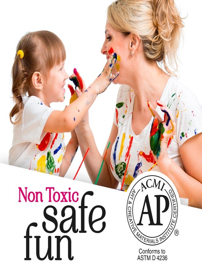 Positive Art Washable Paint for Kids, 16 Oz Bottle Washable Tempera Paint, Paint for Schools, Classroom Student Paint, Non-Toxic Kids Paint Set Finger Paint - (Yellow) - Image 5