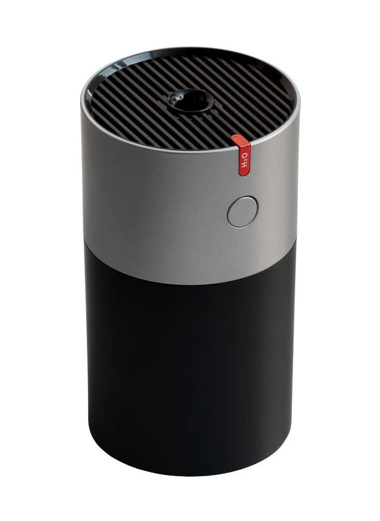 Arabest Desktop Humidifier, USB Desktop Car Mini Humidifier, 220ml, Silver, Black  - Image 1