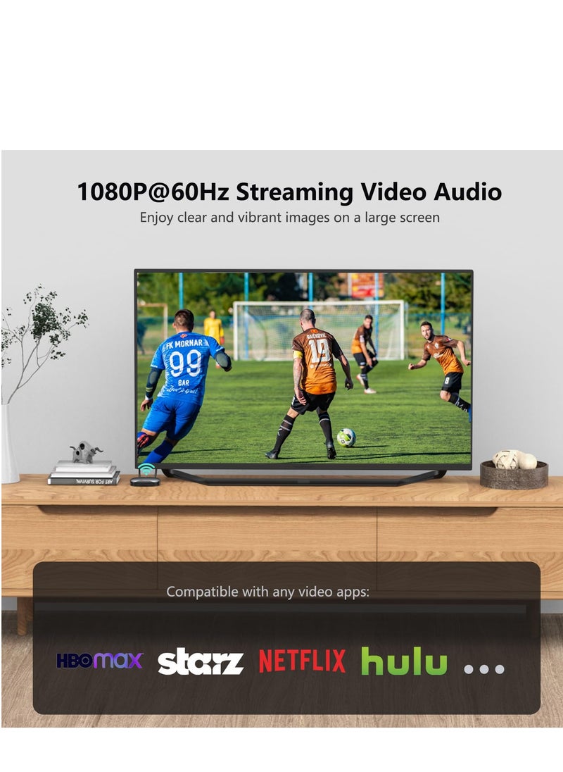 Generic - Wireless HDMI Transmitter and Receiver Kit, 98Ft/30M Range, Supports 1080P@60Hz for Streaming Video and Audio to TV, Projector, or Monitor from Camera, PS3/4, PC, and Laptop. - Image 1