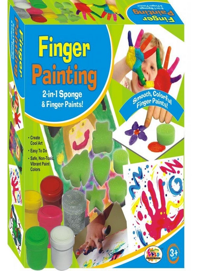 إيكتا لعبة الرسم بالأصابع (للصغار) ممتعة، متعددة الألوان