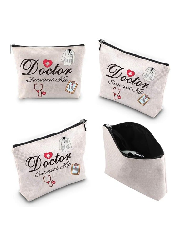 PRINTSHOP4ME Celebrating the Healing Touch Doctor's Day Cosmetic Bag | Doctor's Day Printed Cosmetic Bag Celebrate the Healers Among Us | Impeccable gift for Doctor's day Celebration. - Image 5