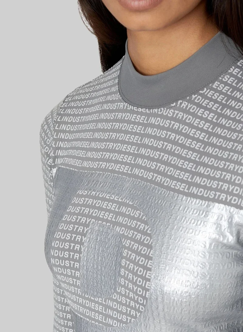 DIESEL Crew Neck Graphic T-Shirt