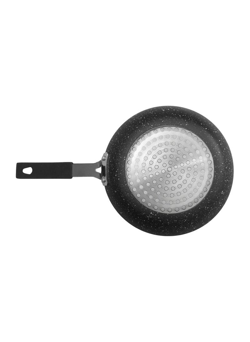 Westinghouse Westinghouse Black Marble Mini Frying Pan Set 3 Pieces – 12cm 14cm 16cm Non-Stick Pans with Cool-Touch Handles Induction Compatible  - Image 4