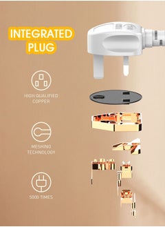 LDNIO 3 Power Socket Extension with Type C PD Port and 3 QC3.0 fast charging Port power strip  - Image 5