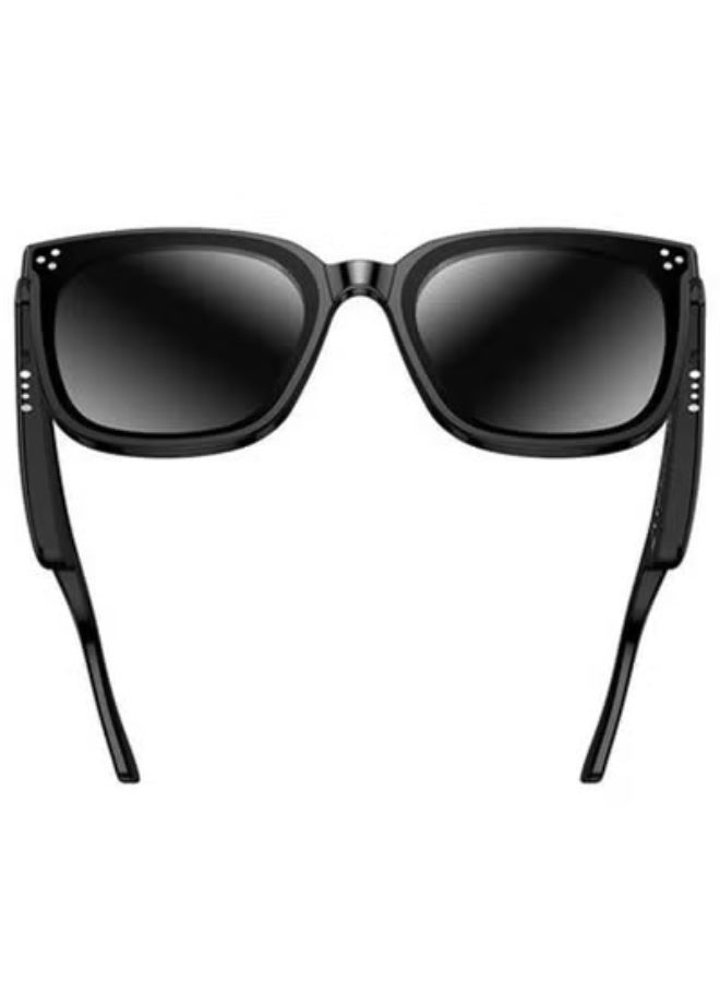 هوكو نظارات شمسية لاسلكية من هوكو مزودة بتوصيل هوائي صوتي مع تشغيل موسيقى لمدة 6 ساعات (DI87) - Image 4