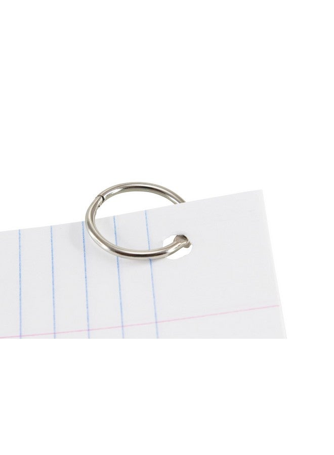 Baumgartens Book Rings 1 4 Pack Chrome (31425) - Image 3