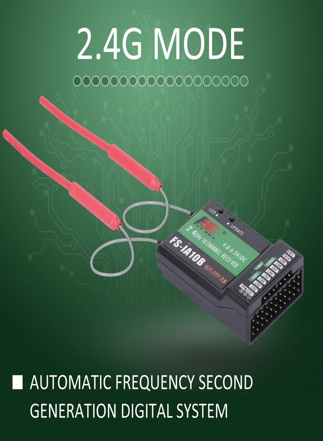 GoolRC Flysky FS-iA10B Receiver 2.4G 10CH for Flysky FS-i6 FS-i6S FS-i10 Transmitter - Image 3