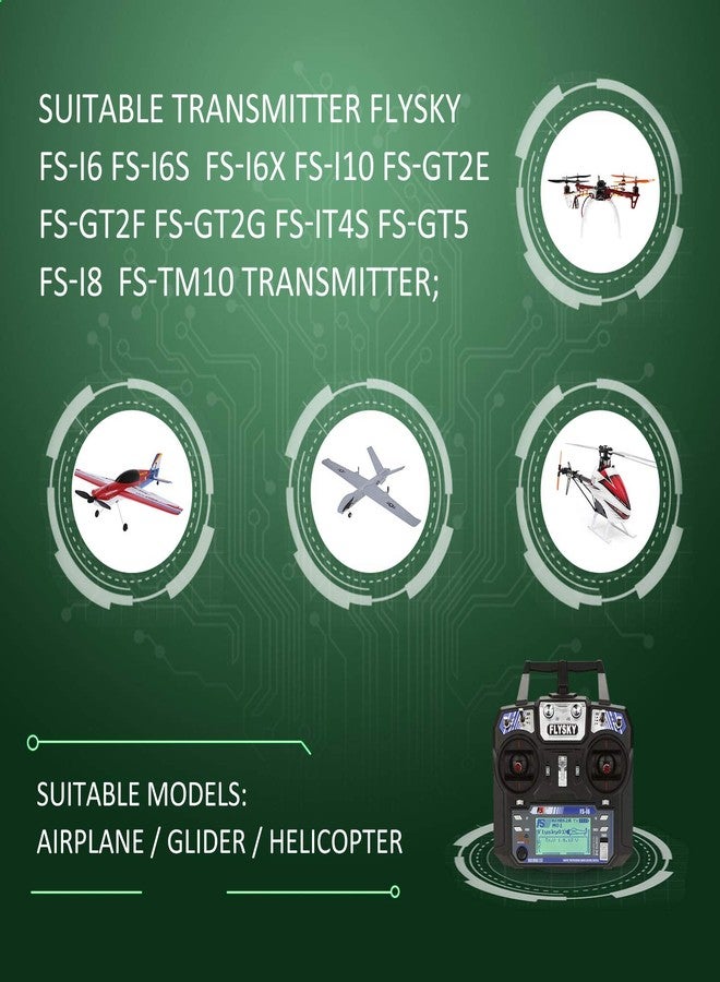 GoolRC Flysky FS-iA10B Receiver 2.4G 10CH for Flysky FS-i6 FS-i6S FS-i10 Transmitter - Image 5