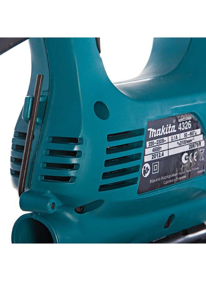 Makita 4326 16" 450W 220V Lightweight Jigsaw Blue - Image 2
