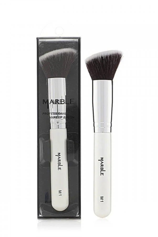 ماربل فرشاة مستحضرات تجميل للوجه أسود M1 - Image 3