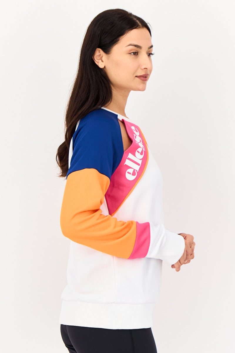 Ellesse Women Sportswear Fit Long Sleeve Outdoor Sweatshirt, Multicolor - Image 3
