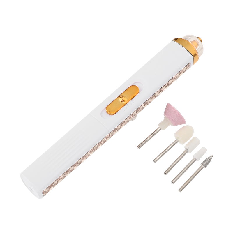 Electric Nail Drill File Machine Manicure Sanding Tool for Home Salon - Image 1