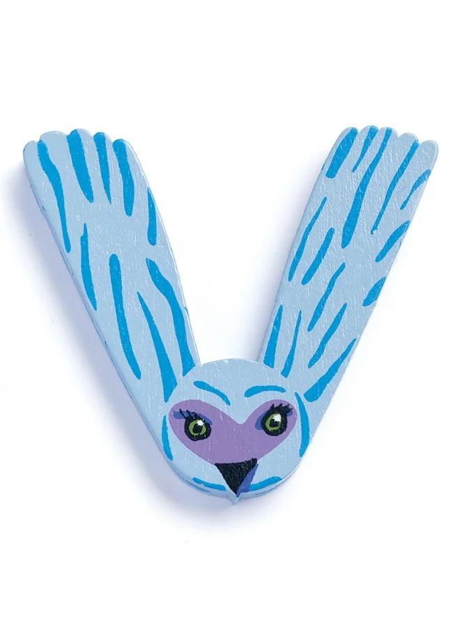DJECO V - Animals Door Letter