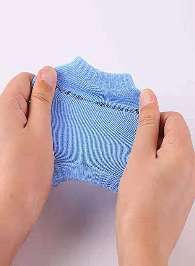 QISLOA Baby Crawling Knee Pads Toddler Leg Warmer Safety Protective Cover Toddlers Learn to Socks Children Short Kneepads Unisex Baby Anti Slip Knee Protectors(5 Pairs) - Image 5