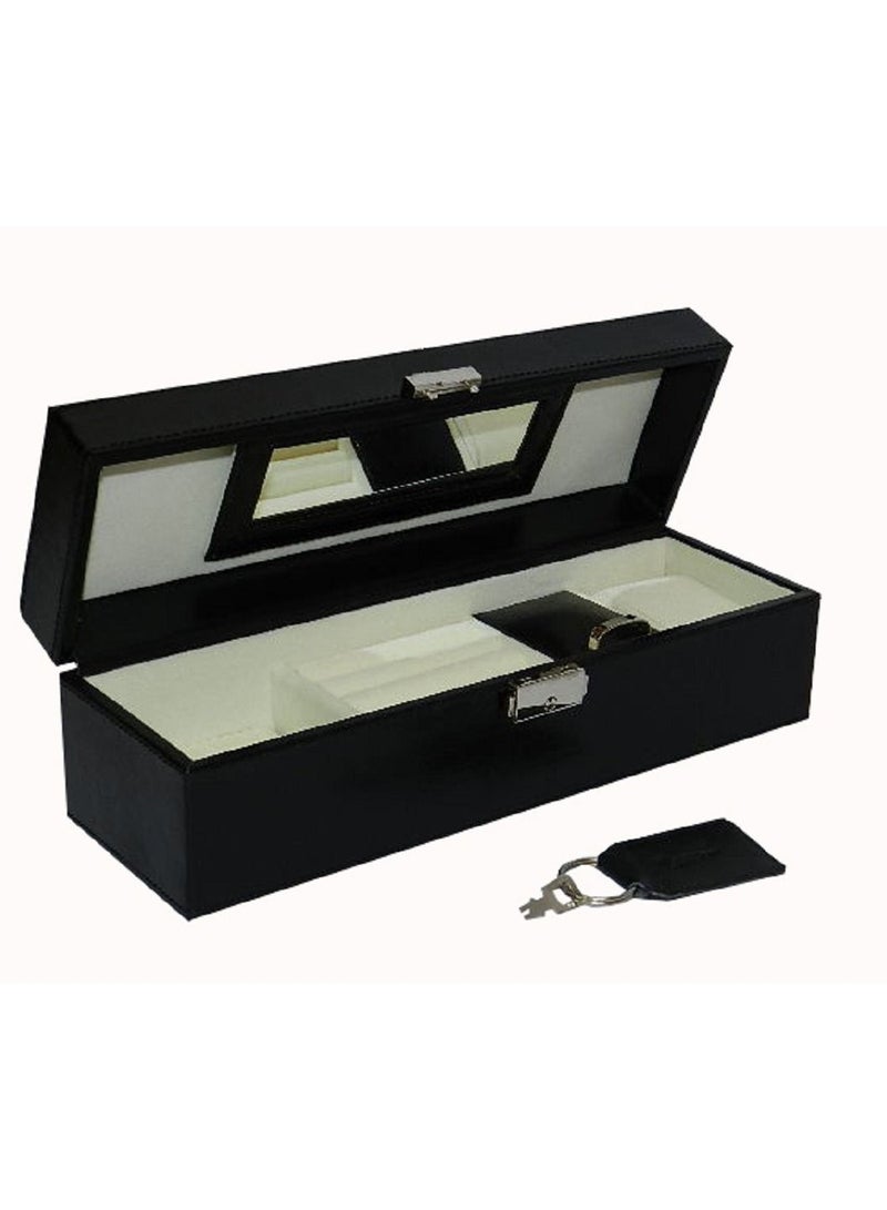 LAVERI LEATHER Laveri Genuine Leather Designer New Collection 03 Watch Case And Jewellery Box  - Image 4