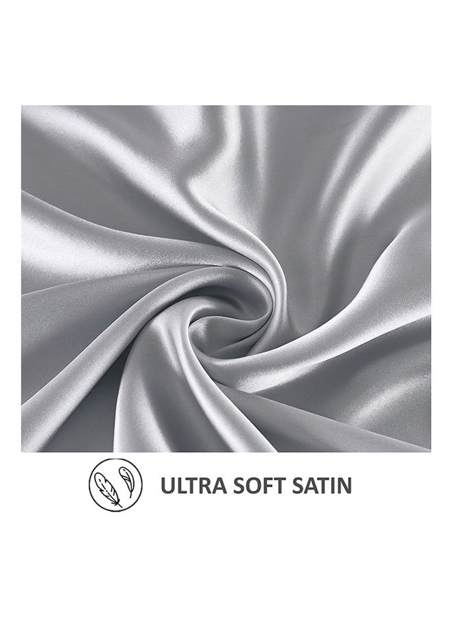SpireHues - Set of 2 Satin Pillowcase with Hidden Zipper - Image 1