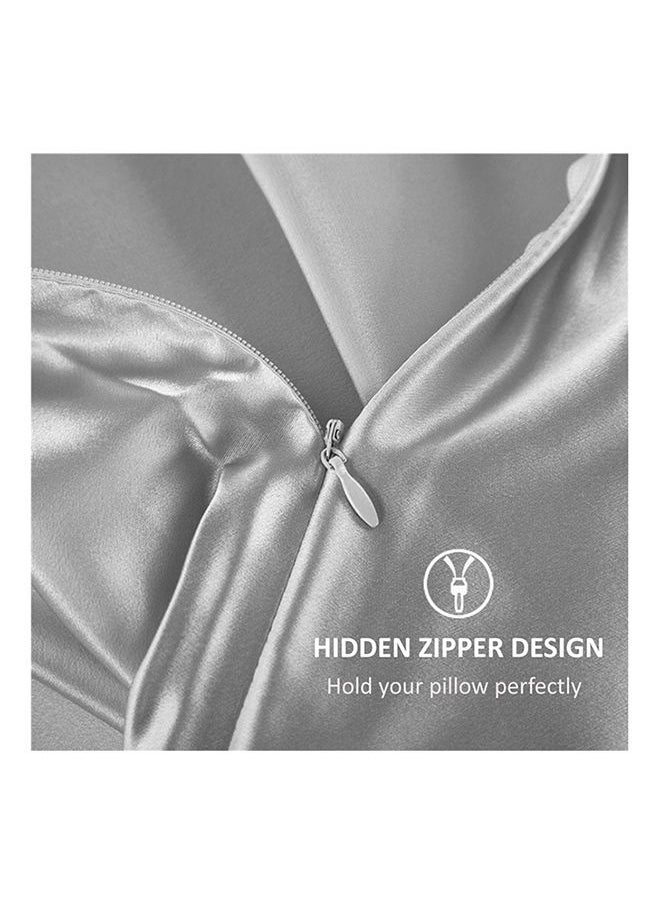 SpireHues - Set of 2 Satin Pillowcase with Hidden Zipper - Image 1