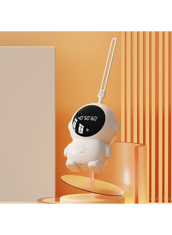 إم مياويان مدفأة يد على شكل رائد فضاء! تسخن في 3 ثوانٍ بثلاثة إعدادات للحرارة، أنيقة وسهلة الحمل، ويمكن استخدامها كقلادة. دعها تُبقيك دافئًا وجميلًا هذا الشتاء! - Image 2