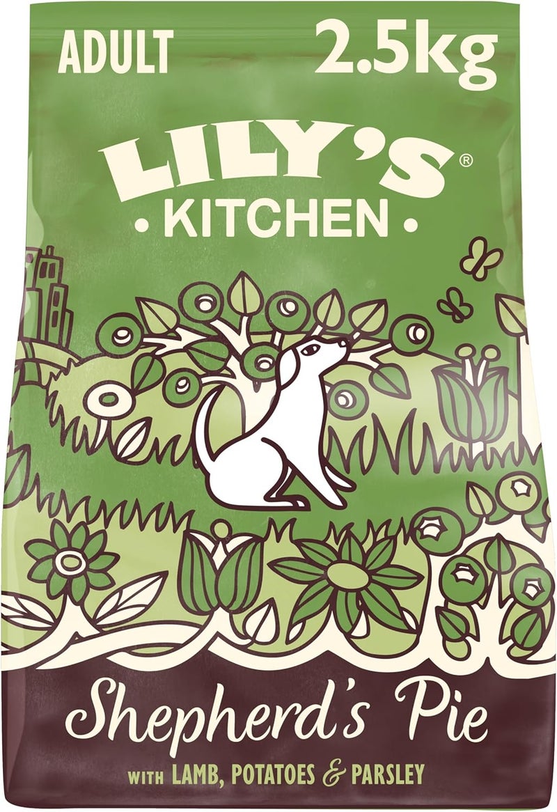 Lily's Kitchen Adult Shepherd's Pie with Lamb Potatoes & Parsley Adult Dry Dog Food - 2.5KG - Image 1