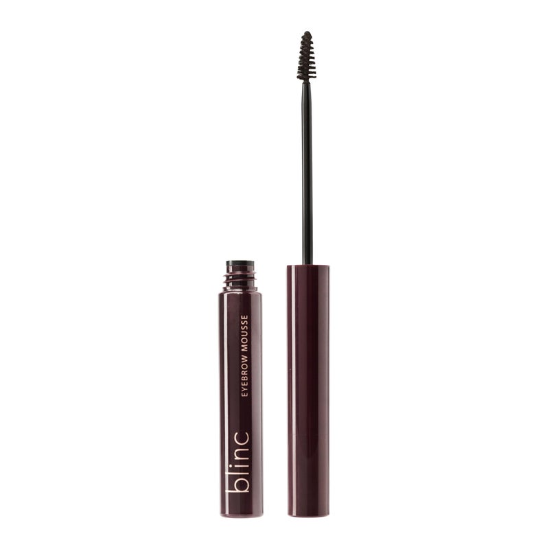 Blinc Eyebrow Mousse, Extreme Hold Tinted Eyebrow Gel with Peptides and Vitamins A & E, Natural Finish, Long-Wearing, Waterproof, Vegan, Gluten-Free & Cruelty-Free, 4.7mL/ 0.16 Fl. Oz, Dark Brunette - Image 1