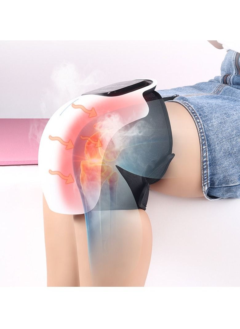 Arabest - Cordless Knee Massager With Extra Long Strap Powerful Battery Based Infrared Deep Heat Knee Joint Pain Relief For Swelling Stiff Joints Stretched Ligament And Muscles Injuries - Image 1