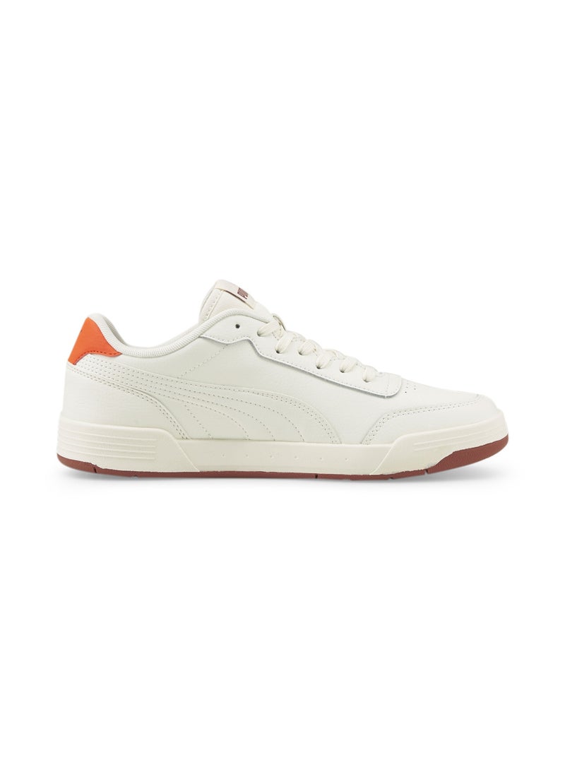 PUMA Caracal Unisex White Red Casual Sneakers  - Image 5